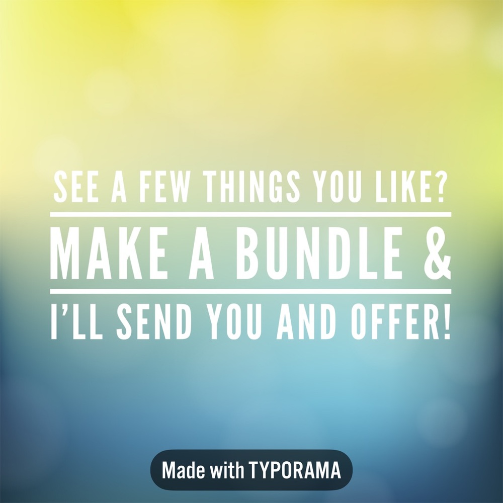 ✨Bundle and save✨